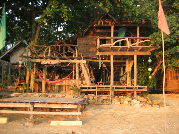 Beachfront at Sunset Beach Bungalow, Ko Jum