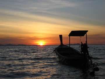 Sunset at Sunset Beach Bungalow, Ko Jum